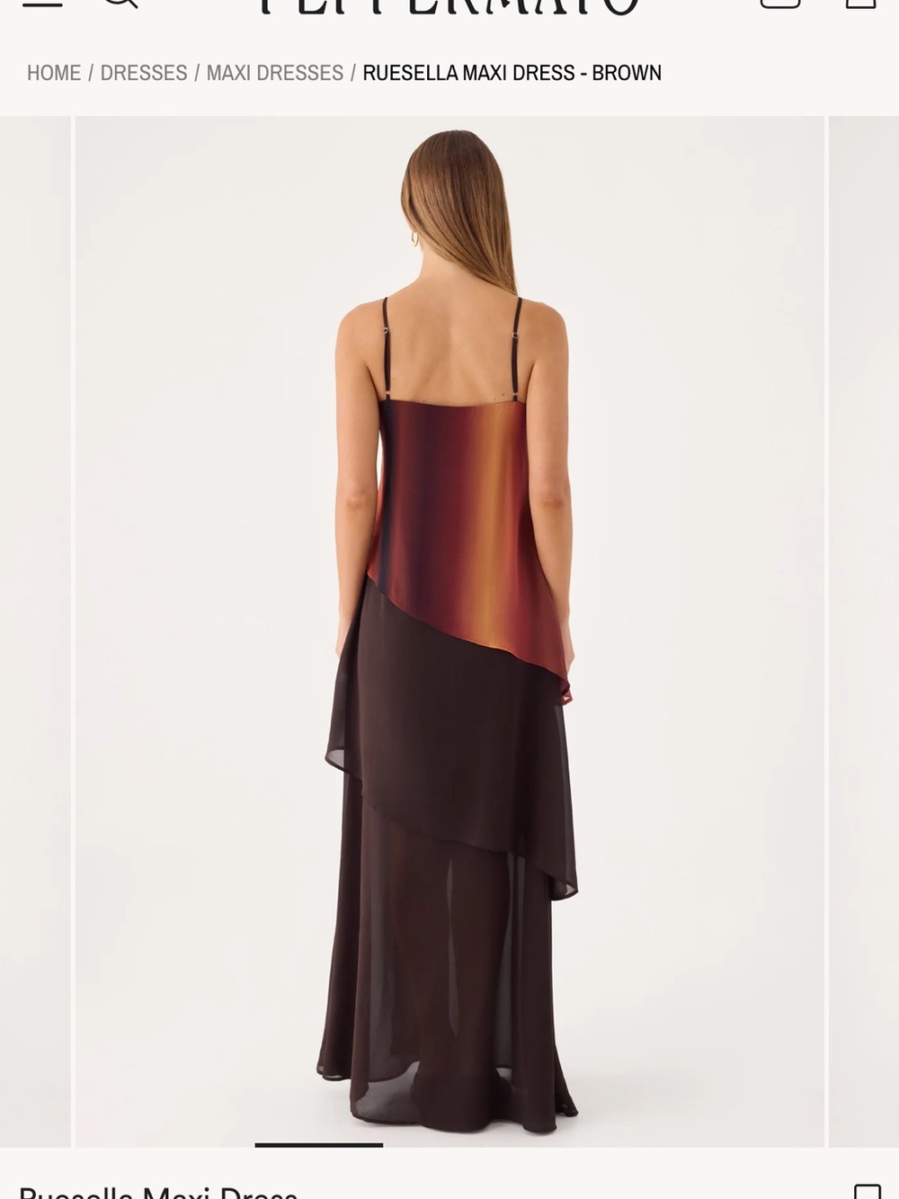 Peppermayo Ruesella Maxi Dress - BNWT - Picture 3 of 9